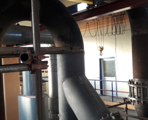 Τοποθέτηση χαλύβδινου φίλτρου τύπου Υ στην αναρρόφηση νέας κύριας αντλίας μεταφοράς