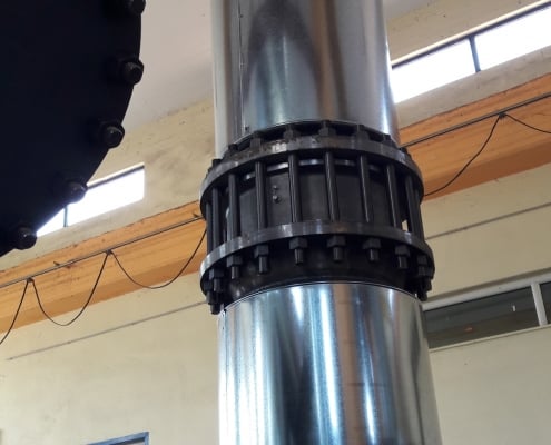 Ανακατασκευή σωληνογραμμής κατάθλιψης κύριας αντλίας τηλεθέρμανσης