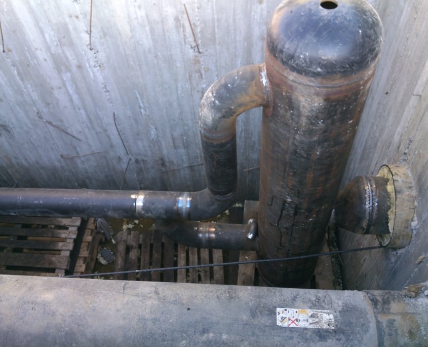 Ανακατασκευή σωληνογραμμών νερού πλήρωσης δικτύου τηλεθέρμανσης