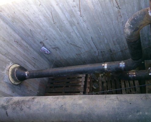 Μετασκευή σωληνωγραμμών νερού πλήρωσης δικτύου τηλεθέρμανσης