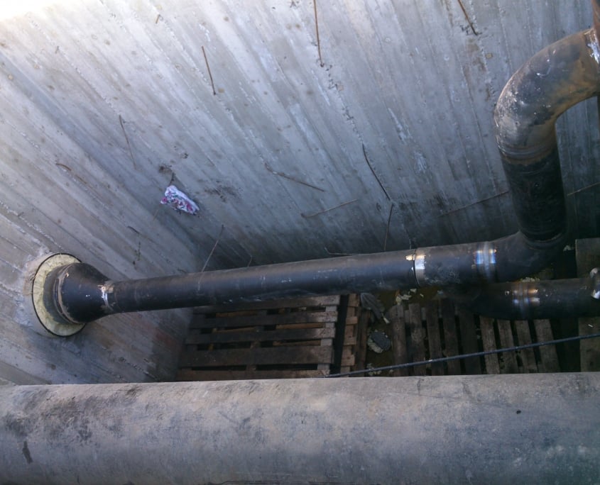 Μετασκευή σωληνωγραμμών νερού πλήρωσης δικτύου τηλεθέρμανσης