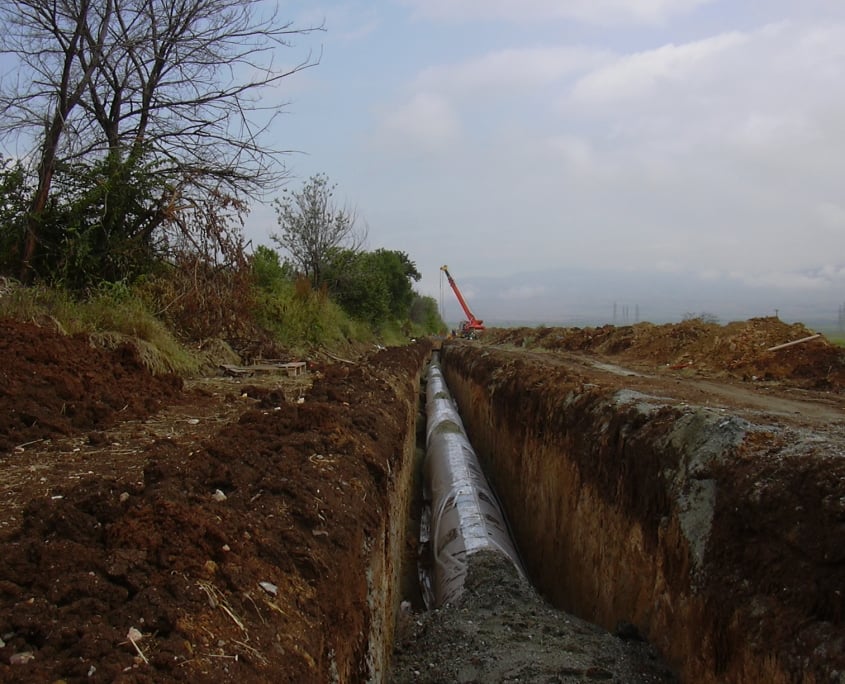 Αντικατάσταση Τμήματος αγωγού μεταφοράς Τηλεθέρμανσης ΚΟΖΑΝΗΣ