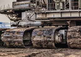 Κεφαλή εξόρυξης επιφανειακού ορυχείου