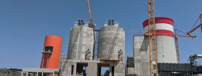 Σιλό αποθήκευσης ιπτάμενης τέφρας