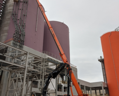 Εργασίες Συγκολλήσεων Σωλήνων Μεταφοράς Τέφρας με την μορφή πεπιεσμένου αέρα